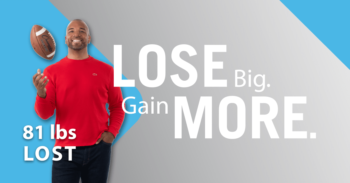 Click the image to learn more about Former SEC linebacker ready to tackle life again after bariatric surgery