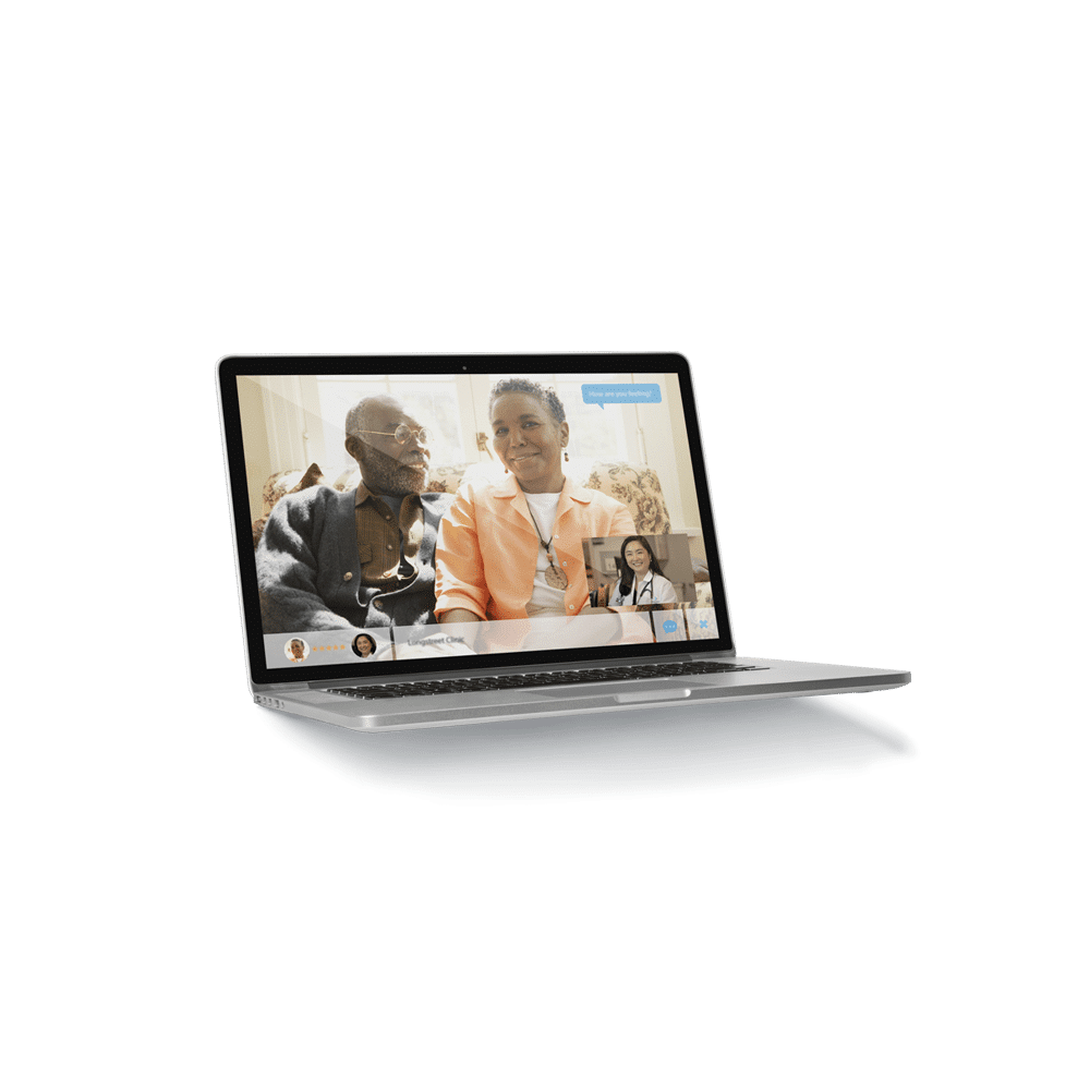 Clinic now offering video visits Background Image