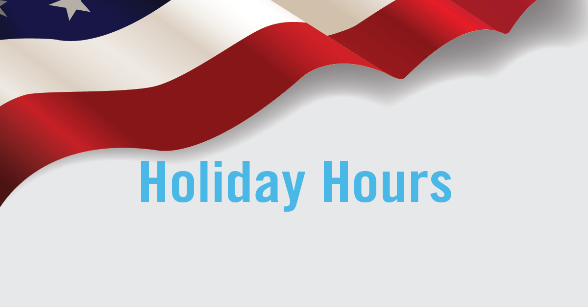 Click the image to learn more about Clinic to close for Memorial Day