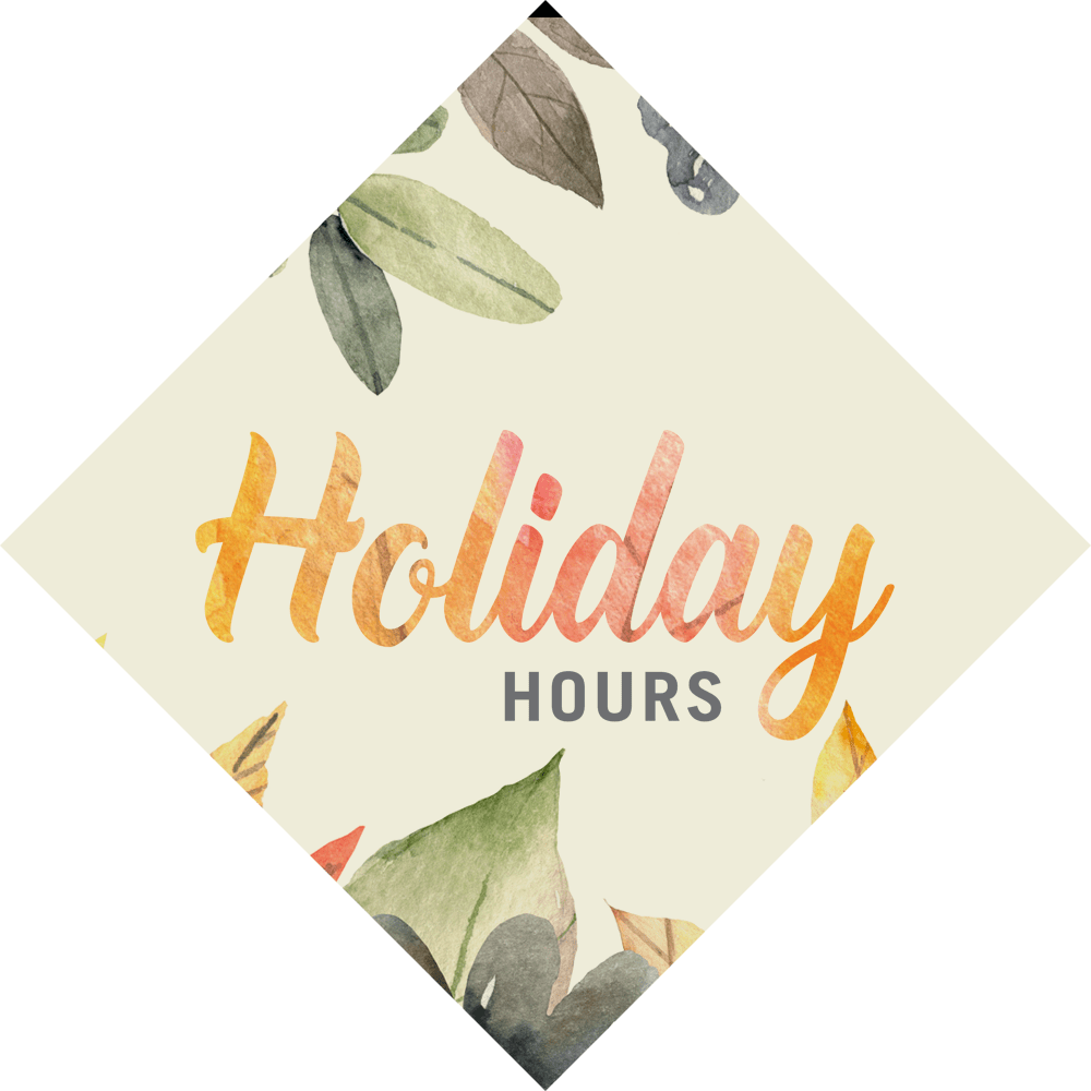 2024 Thanksgiving Holiday Hours Background Image
