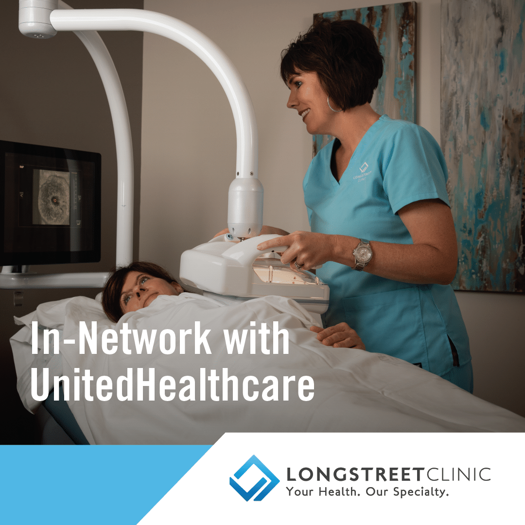 Click the image to learn more about Longstreet remains ‘in-network’ for UHC members