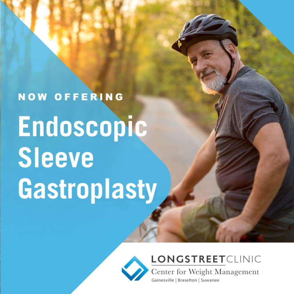 Now offering endoscopic sleeve gastroplasty