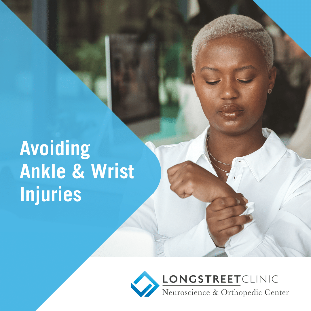 Click the image to learn more about Wrist and Ankle Injuries