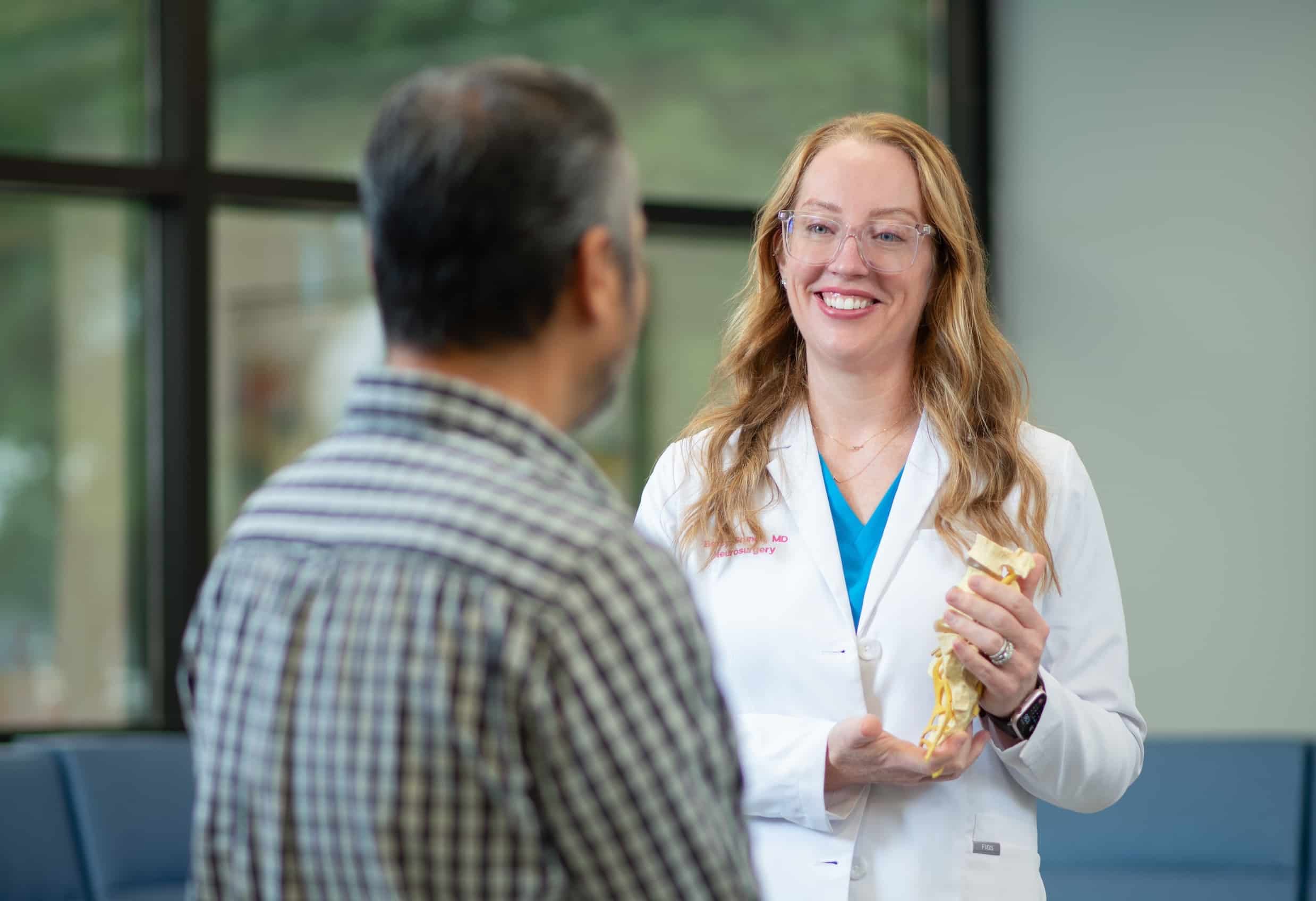 Click the image to learn more about Neurosurgeon Betsy Grunch, M.D., honored as one of best in U.S.