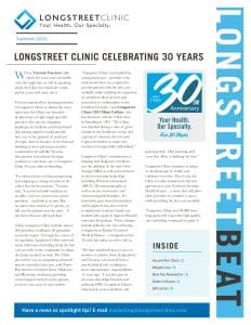 Longstreet Beat Summer 2025