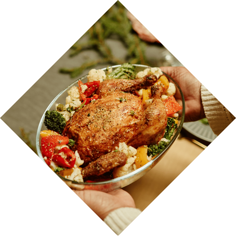 Healthy Holiday Tips Background Image