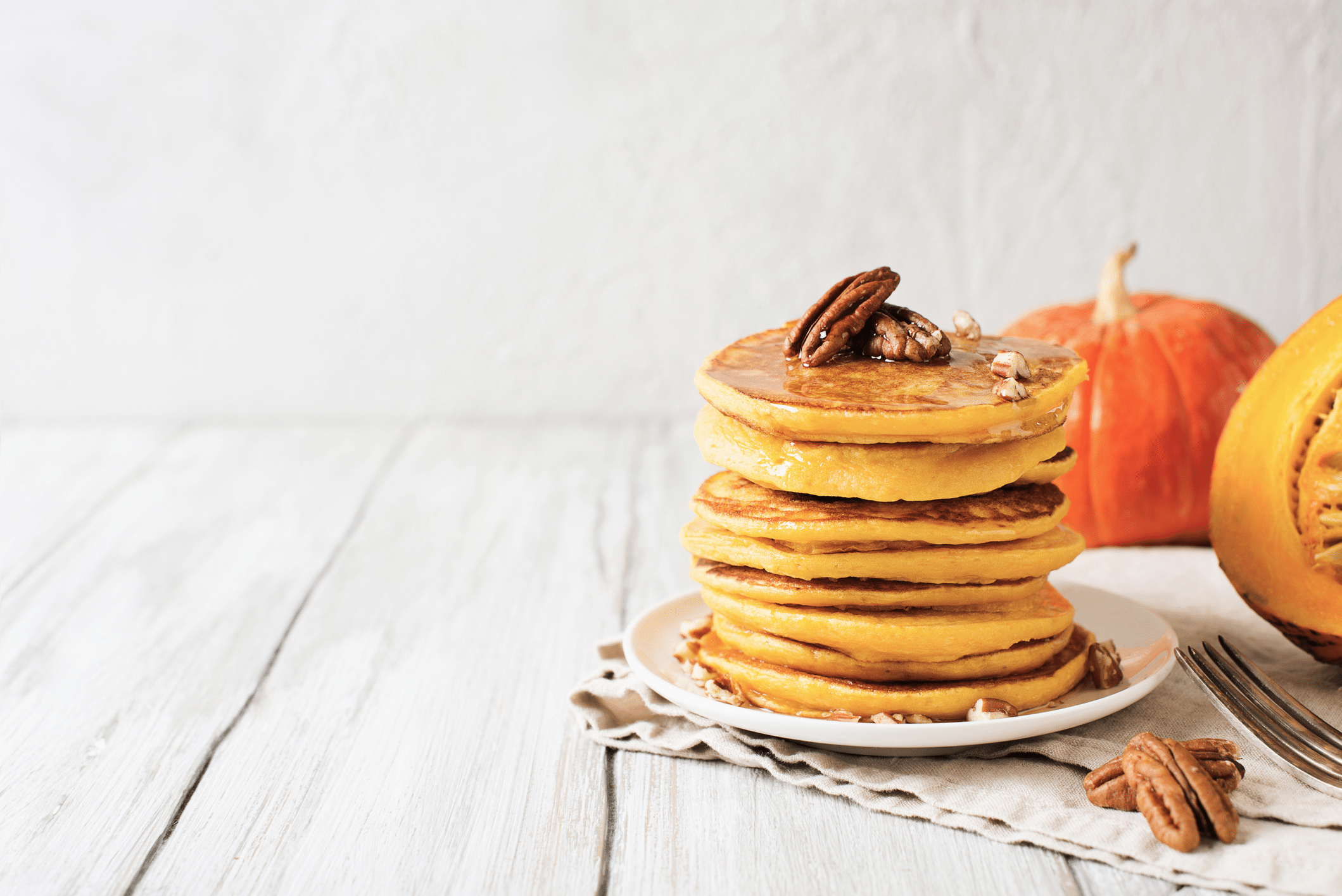 Click the image to learn more about High-Protein Cottage Cheese Pumpkin Pancakes*